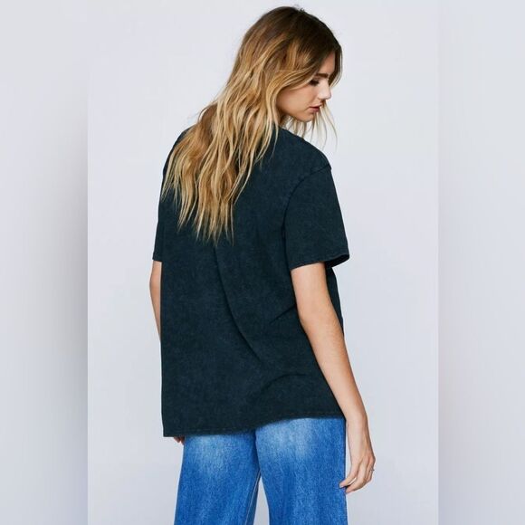 🆕 Def Leppard Graphic Vintage Print Charcoal T-Shirt - Picture 5 of 7